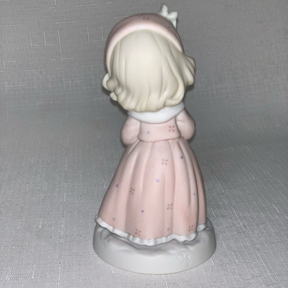🆕 Vintage PRECIOUS MOMENTS ENESCO 1995 Making Spirits Bright Figurine Christmas - Picture 5 of 12